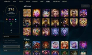 CONTA PLATINA 2 - League of Legends LOL