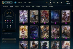 CONTA PLATINA 2 - League of Legends LOL