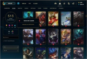 CONTA PLATINA 2 - League of Legends LOL