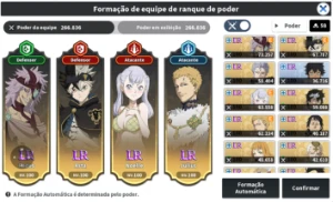 Conta endgame Black Clover Mobile, 56 top global. - Outros