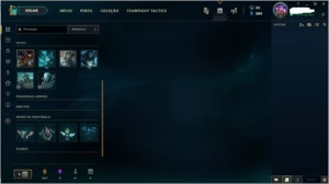 CONTA SMURF LOL PLATINA 4 75% DE WIN RATE| SKIN MÍTICA - League of Legends