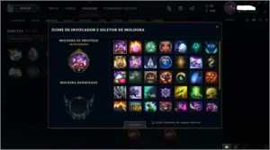 CONTA SMURF LOL PLATINA 4 75% DE WIN RATE| SKIN MÍTICA - League of Legends