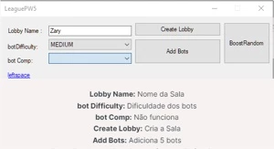 CRIAR MODO TREINO 5x5 COM BOTS - League of Legends LOL