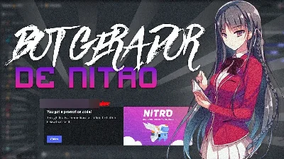 Gerador De Nitro Discord Trimensal (Entrega Automatica!)