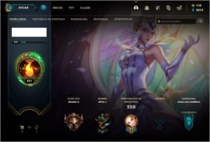 Conta League of Legends+Pontos de Prestigio+5 Skins Ultimate LOL
