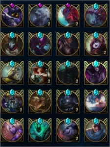 Conta Lol - 890 Skins, 163 emotes, 45 sentinelas e 78 cromas - League of Legends