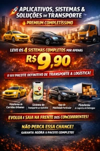 🚀 Aplicativos, Sistemas & Soluções De Transporte - Outros