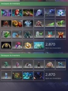 Conta Top - DOTA 2