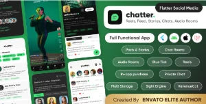 Chatter : TikTok Social Media Short Video, Reels, Chats