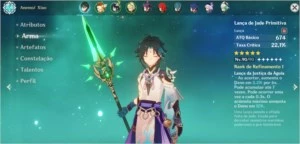 AR 55 6 Char 5* + 4 Armas 5* - chars Full Build - Genshin Impact