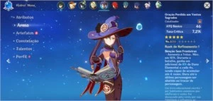 AR 55 6 Char 5* + 4 Armas 5* - chars Full Build - Genshin Impact