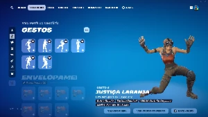 Conta fortnite com Renegade Raider