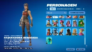 Conta fortnite com Renegade Raider