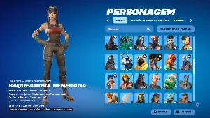 Conta fortnite com Renegade Raider