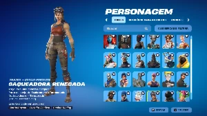 Conta fortnite com Renegade Raider