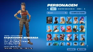 Conta fortnite com Renegade Raider