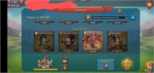 CONTA LORDS MOBILE 195M DE PODER !