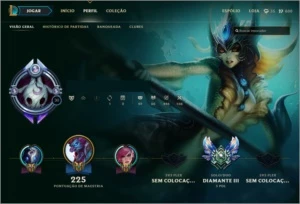 Conta de LoL Diamante 3 - League of Legends