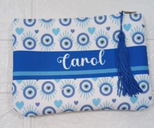 Kit 30 Necessaires Clutch Personalizadas 20 x 13 cm - Artesanato e Personalizados