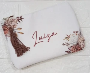 Kit 30 Necessaires Clutch Personalizadas 20 x 13 cm - Artesanato e Personalizados