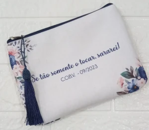 Kit 30 Necessaires Clutch Personalizadas 20 x 13 cm - Artesanato e Personalizados