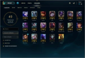 Conta LOL- League of Legends -Unranked lvl 30 +Skin+Campeões