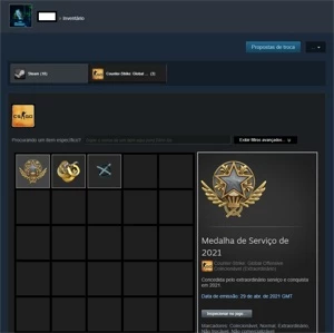 30 jogos, Perfil Especial Steam, Inativa Há Mais de 1 Ano