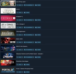 30 jogos, Perfil Especial Steam, Inativa Há Mais de 1 Ano