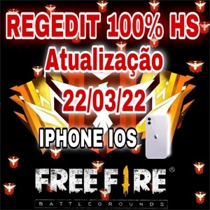 MELHOR REGEDIT MOBILE VIP PRO 100% Hs IPHONE IOS - Free Fire