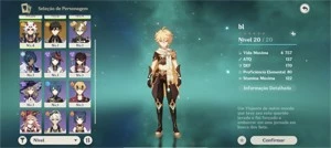 ✨GENSHIN IMPACT CONTA COM ZHONGLI +ITTO 5⭐ AR10 ✨