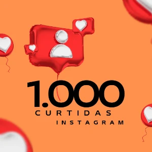 1k Curtidas Instagram Mundiais - Redes Sociais