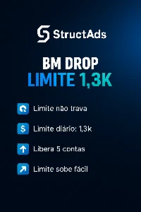 Bm facebook 1300 de limite