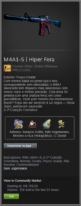 Skin CSGO - M4A1-S | Hiper Fera - Counter Strike