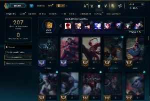 Unranked com 125 Champs e 74 Skins ( ADC / JG / TOP ) - League of Legends LOL