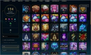 CONTA LOL: COM 37 SKINS - 87 CHAMPIONS - BORDA PLATINA - League of Legends