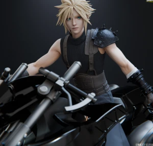 Bulkomancer Cloud Strife on Hardy-Daytona Final Fantasy VII - Outros