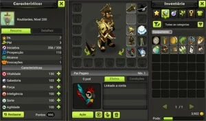 Ladino feca e cra 200 conta dofus touch brutas