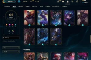 Conta LoL: Gold IV/ Kayn Prestigio/ 64 Skins - League of Legends