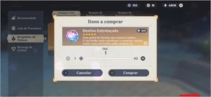 GENSHIN IMPACT - AR 40 - AST MONA + 50 Tiros + RESINA