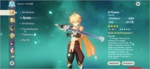 GENSHIN IMPACT - AR 40 - AST MONA + 50 Tiros + RESINA