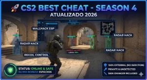 Cs2 Cheat Atualizado 2026 - Vitalício - Counter Strike