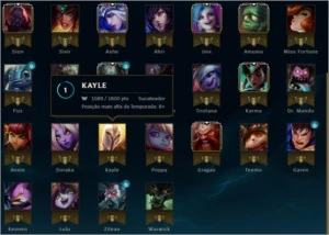 Conta League Of Legends, OURO 3 LOL