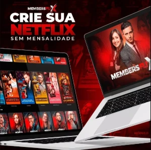 Área De Membros Vip - Modelo Netflix Entrega Automática - Others