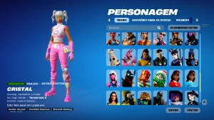 Conta Fortnite com várias skins (Platina)