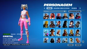 Conta Fortnite com várias skins (Platina)