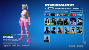 Conta Fortnite com várias skins (Platina)