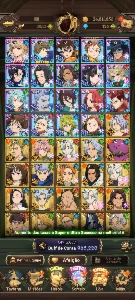 Conta com Todos os personagens de solo leveling - Seven Deadly Sins
