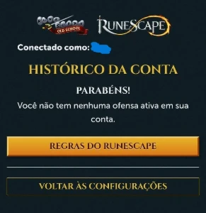 Vendo Conta Main OSRS 2080 total - Runescape