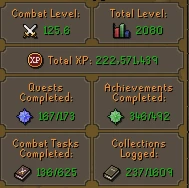 Vendo Conta Main OSRS 2080 total - Runescape