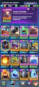 Conta Clash Royale Nvl14 com todos os heróis!!!